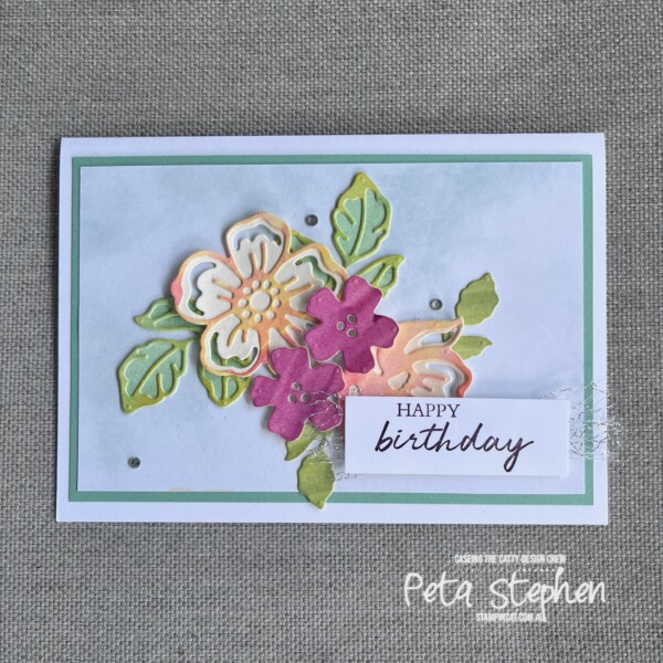 #ctc413 #stampin_cat #summershadowsdies #shadedsummer #metallicmeshribbon #stampinup