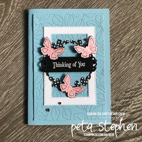 #ctc322 #stampin_cat #stitchedgreenery #symmetricalstemsborderpunch #quietmeadow #stampinup