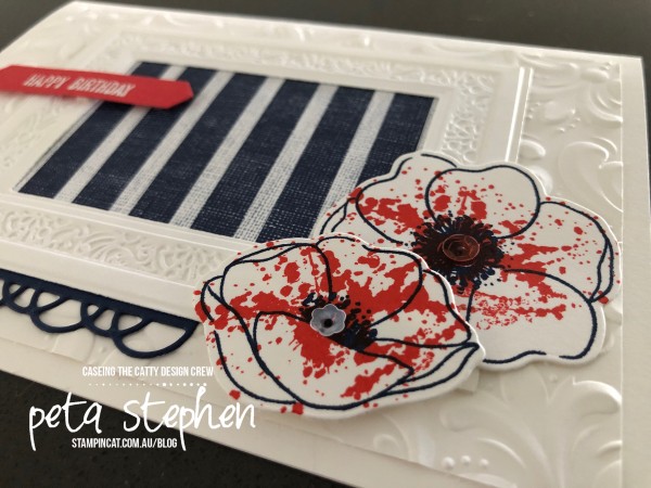 #stampin_cat #ctc263 #paintedpoppies#heirloomframes #parisianflourish #2020mini #stampinup