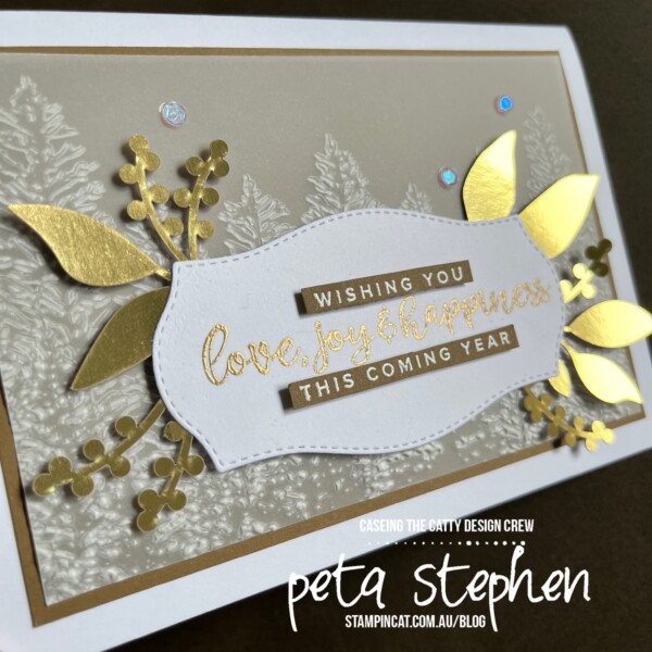 #ctc344 #stampin_cat #vellum #ephemerapack #evergreenforestembossingfolder #stampinup