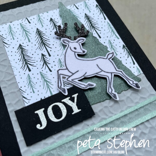 #ctc346 #stampin_cat #deerbuilderpunch #tidingsofchristmas #stampinup