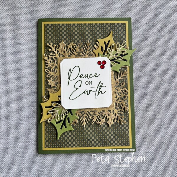 #ctc448 #stampin_cat #distressedgold #christmasclasicsbundle #stampinup