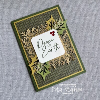 #ctc448 #stampin_cat #distressedgold #christmasclasicsbundle #stampinup