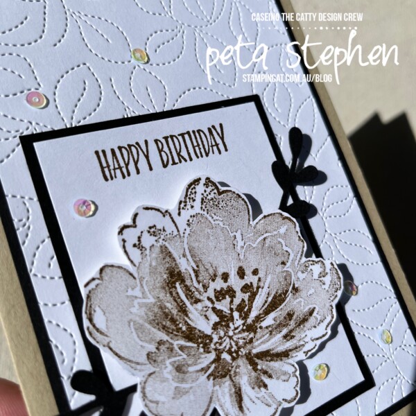 #ctc355 #stampin_cat #flowingflowers #sprigpunch #stampinup