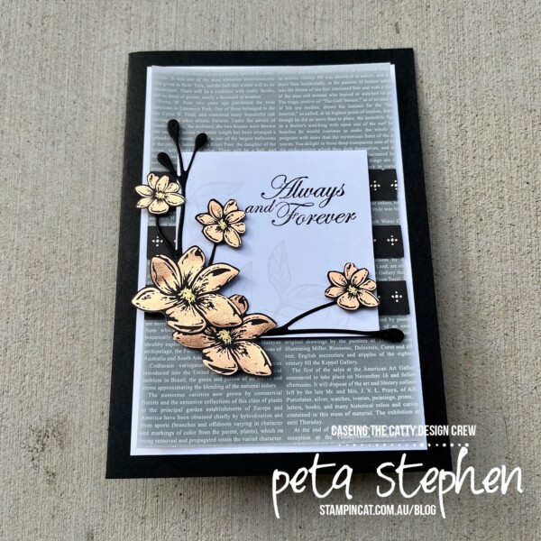 #ctc366 #stampin_cat #simplyelegantdsp #vellumlayeringdesigns #foreverblossoms #stampinup