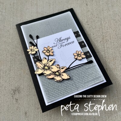 #ctc366 #stampin_cat #simplyelegantdsp #vellumlayeringdesigns #foreverblossoms #stampinup