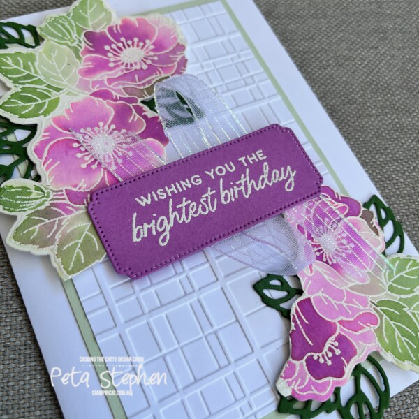 #ctc485 #stampin_cat #foreverplaid #enduringbeautydies #stampinup