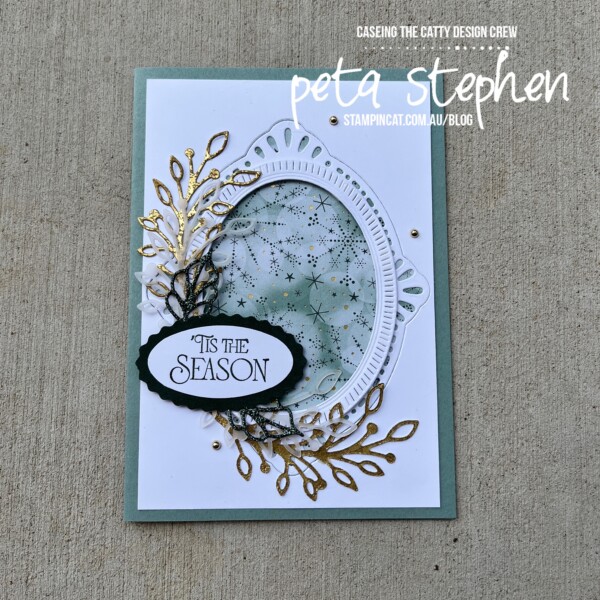 #ctc395 #stampin_cat #lightsaglow #doubleovalpunch #framedfloretsdies #stampinup