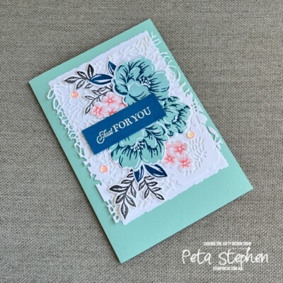 #ctc403 #ctcstampin_cat #twotoneflorabundle #deckledrectangledies #stampinup