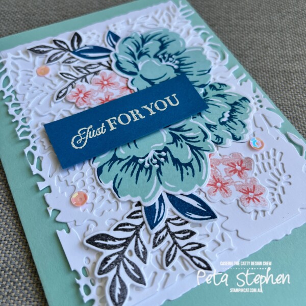 #ctc403 #ctcstampin_cat #twotoneflorabundle #deckledrectangledies #stampinup